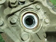 Цапфа задняя левая Nissan Teana J32 QR25DE