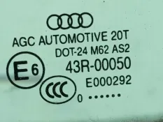 Стекло двери передней левой переднее левое Audi Q5