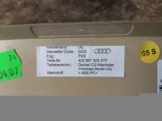 Накладка панели Audi R8 42 420 2008 420867925