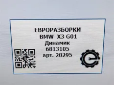 Динамик двери BMW X3 G01 2018 65136813105
