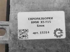 Блок управления топливным насосом BMW X5 F15 2015