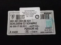 Обшивка отсека багажника Porsche 911 Carrera 991