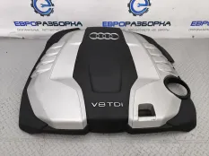 Декоративная крышка двигателя Audi Q7 4L рест.