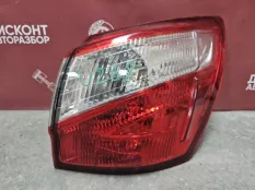 Фонарь стоп-сигнала Nissan Qashqai 2006-2013 26550BR00A J10 / РЕСТАЙЛИНГ, задний правый