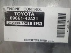 Блок управления двигателем Toyota RAV4 II 2003-2005 8966142A31 A20 1AZ-FE 2.0 АКПП 4WD / РЕСТАЙЛИНГ