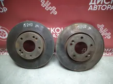 Диск тормозной Hyundai TUCSON 2004-2009 517122C000 JM 2ШТ, передний