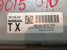 Блок управления ДВС Nissan Qashqai 2010-2013 MEC940240 J10 HR16DE 1.6 РЕСТАЙЛИНГ