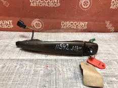 Ручка двери внешняя Nissan Qashqai 2 2013-2019 806404EA7A J11 С КНОПКОЙ + КЛЮЧ, передняя левая