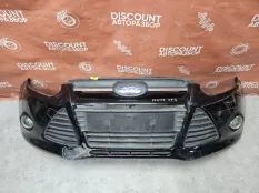 Бампер Ford Focus 3 2010-2015 1719340 CB8 В СБОРЕ, передний