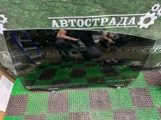 Стекло двери Lexus ES 7 2018-2024 6810433280, заднее левое