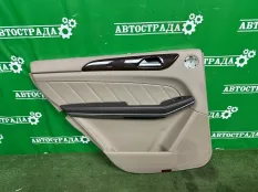 Обшивка боковой двери Mercedes GL 2012-2015 A1661 X166, задняя левая
