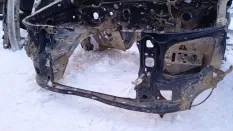 Передняя панель крепления облицовки (телевизор) Toyota Hilux (2005-2015) 2007 ПИКАП 3.0 D 1KDFTV