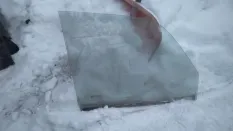 Стекло двери передней правой Toyota Land Cruiser 80 (1989-1997) 1995