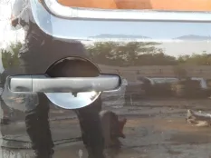 Ручка двери наружная задняя правая Nissan Navara (D40) 2004-2015 2011 80640EB100 2.5 D YD25DDTI