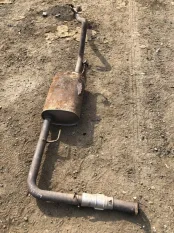 Банка глушителя задняя Nissan Navara (D40) 2004-2015 2012 2.5 D YD25DDTI