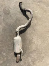 Банка глушителя задняя Toyota Land Cruiser 200 (2008-2021) 2010 1743051010 4.5 D 1VDFTV