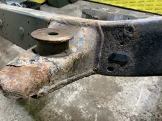 Рама Toyota Land Cruiser Prado 150 (2009-2023) 2014 5100160L80 ВНЕДОРОЖНИК 3.0 D 1KDFTV