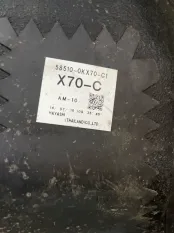 Ковер салонный Toyota Hilux (2015-2021) 2015 585100KX70 ПИКАП 2.8 D 1GDFTV