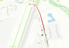 Амортизатор задний Mercedes Benz W221 2005-2013