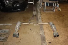 Глушитель (банка левая правая) Jaguar XFR I (2009