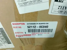 Накладка бампера toyota Tundra