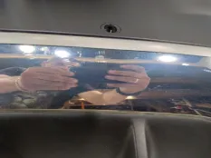 Спойлер бампера Mercedes-Benz GLE 2018- A1678850607 W167, задний