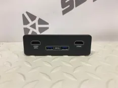 Разъём аудиосистемы задних пассажиров USB+HDMI LAND ROVER DISCOVERY 5 2020 LR095848 L462 3.0 V6 D GEN2 MONO TURBO, задний