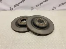 КОМПЛЕКТ ТОРМОЗНЫХ ДИСКОВ LAND ROVER DISCOVERY 5 2019 LR099036 L462 3.0 V6 D GEN2 TWIN TURBO, задний