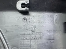 Накладка порога Porsche Taycan 2021 9J1863381B1E0 9J1 EBFA, передняя левая