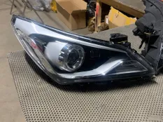 Фара линза Hyundai Solaris 2014 921014L700, левая