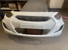 Бампер Hyundai Solaris 2 2011 4000, передний