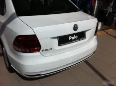 Бампер Volkswagen Polo 2015 6RU807421DGRU, задний
