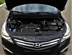 Решетка радиатора Hyundai Solaris 2 863504L500