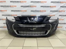 Бампер передний Peugeot 308 рестайлинг