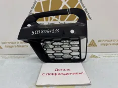 Решетка бампера BMW X3 2017-2021 51118064311 G01 M-PACK ДО РЕСТАЙЛИНГ, передняя левая