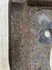 Кронштейн тормозного суппорта Opel Astra 2013 12778853 J P10 5D РЕСТАЙЛИНГ A14XER, задний левый