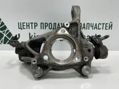 Кулак поворотный Volkswagen Passat 5Q0407257C B8 2018Г 3G ДО РЕСТАЙЛИНГ ДВИГ CUKC 1.4 ГИБРИД, передний левый