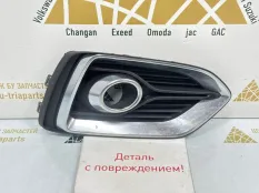 Накладка противотуманной фары Hyundai Solaris 2017-2020 86528H5000 2 HCR ДО РЕСТАЙЛИНГ, правая