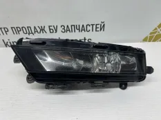 Фара противотуманная Skoda Octavia 2013-2017 5E0941699F A7 5E3 ДО РЕСТАЙЛИНГ, левая