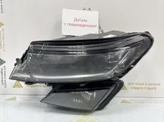 Фара ЛЭД LED светодиодная Skoda Kodiaq 2016-2022 566941015E 1 NS7 ДО РЕСТАЙЛИНГ, левая