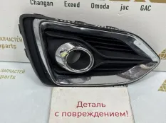 Решетка противотуманной фары Hyundai Solaris 2017-2020 86527H5000 2 HCR ДО РЕСТАЙЛИНГ, правая