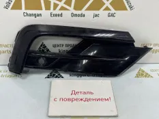 Накладка на бампер Volkswagen Tiguan 2016-2020 5NN853666B 2 R-LINE AD1 ДО РЕСТАЙЛИНГ, передняя правая