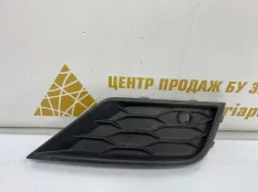 Накладка на бампер Volkswagen Tiguan 2016-2020 5NA853666A 2 AD1 ДО РЕСТАЙЛИНГ, передняя правая