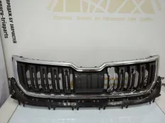 Решетка радиатора Skoda Kodiaq 2016-2022 565853653A 1 NS7 ДО РЕСТАЙЛИНГ