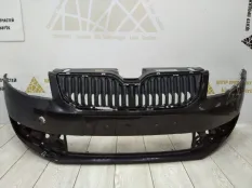 Бампер Skoda Octavia 2013-2017 5E0807221 A7 5E3 ДО РЕСТАЙЛИНГ, передний