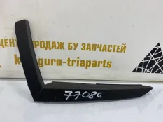 Накладка бампера Skoda Octavia 2019-2022 5E3807833 A8 NN3, передняя левая