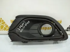 Решетка противотуманной фары Renault Logan 2014-2018 263363542R 2 L8 ДО РЕСТАЙЛИНГ, левая