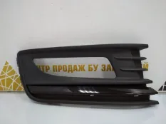 Решетка противотуманной фары Volkswagen Polo 2015-2020 6RU853666F 5 612 РЕСТАЙЛИНГ, правая