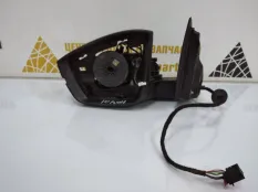 Корпус зеркала 10 пин Skoda Kodiaq 2016-2022 566857501P 1 NS7 ДО РЕСТАЙЛИНГ, левый