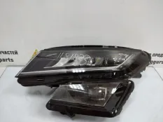 Фара ЛЭД LED светодиодная Skoda Kodiaq 2016-2022 566941015H 1 NS7 ДО РЕСТАЙЛИНГ, левая